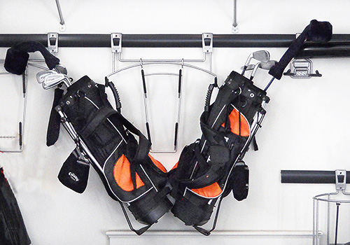 Golf Bag Rack for Garage Wall Storage
