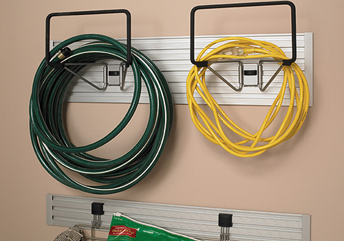Omni Track Garden Tool Garage Organization
