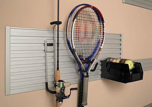Garage Tennis Racket Storage