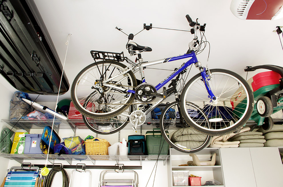 Garage Ceiling Mounted Bike Lift