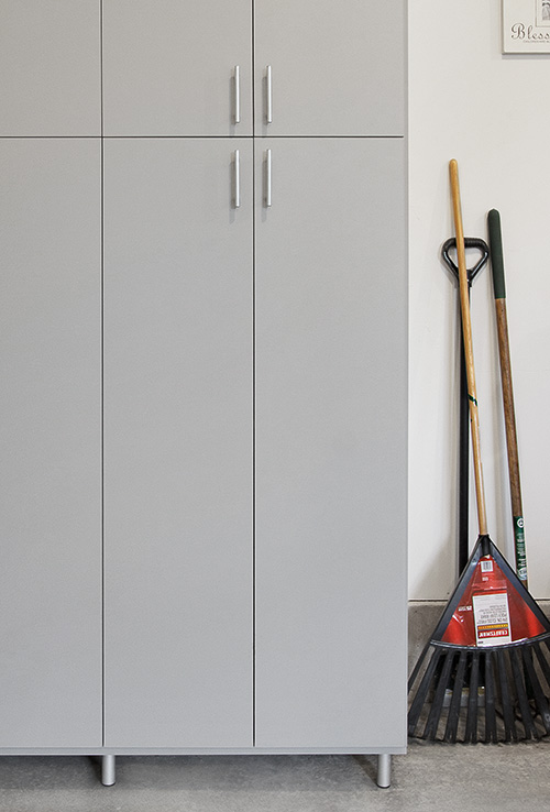 Garage Storage Double Cabinet Close Up