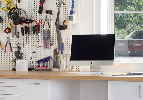 Pegboard for Garage Tools