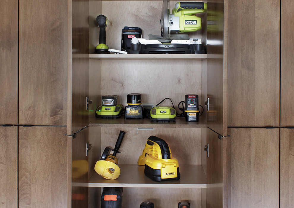 Power Tool Storage for Garage