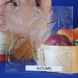 Autumn Textured Cabinet Door Glass