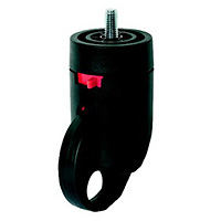 Black Pierced with Locking Brake 661-29-300