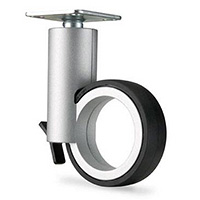Matte Black and Aluminum M-CA52A-PA-90