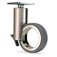 Grey and Satin Nickel M-CA52A-PN-92