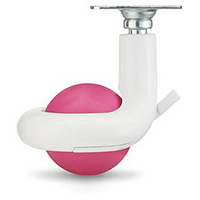 Fuchsia and White M-CA56PW-54