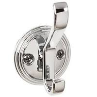 Polished Chrome Closet Hook