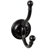 Black Finish Bedroom Coset Robe Hooks