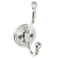 Polished Chrome Closet Hook
