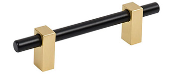 JA478-96 Matte Black/Brushed Gold
