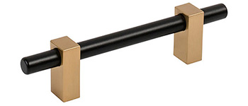 JA478-96 Matte Black/Satin Bronze