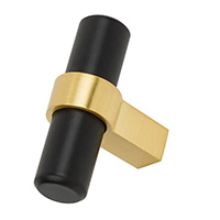 JA51 Matte Black/Brushed Gold