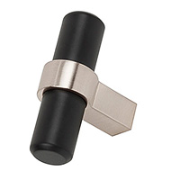 JA51 Matte Black/Satin Nickel