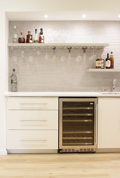 Walk Out Basement Home Bar