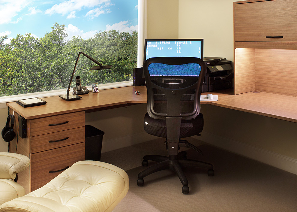 Modern Apartment Home Office Corner Desk