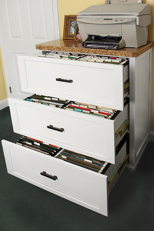 Lateral File Cabinet with Full Extension Slides