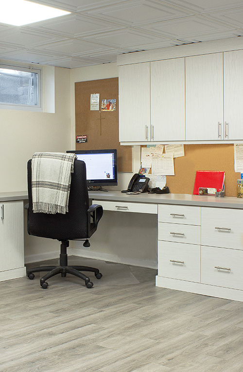 Organized Home Office Custom Design