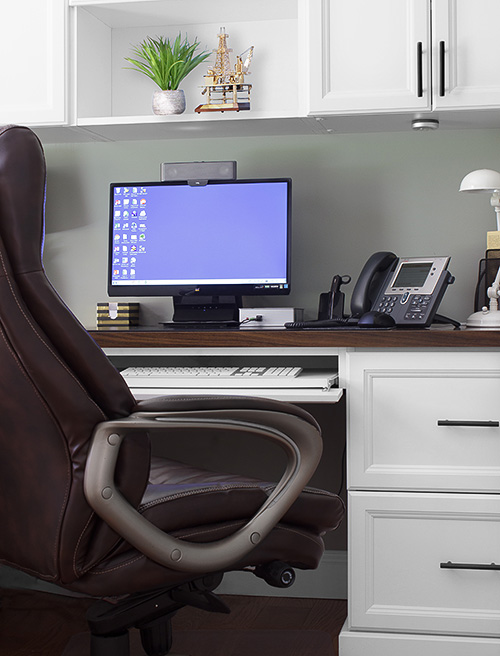 Custom Sliding Keyboard Shelf