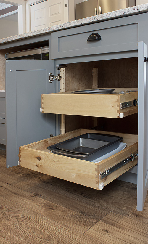 Kitchen Island Cabinet Pull Out Shelves