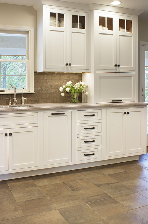 Appliance Cabinet of Shaker White