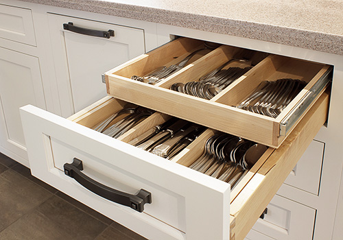 Double Cutlery Drawer