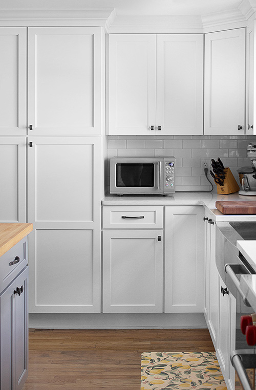 Expanded Kitchen Counter Work Zone