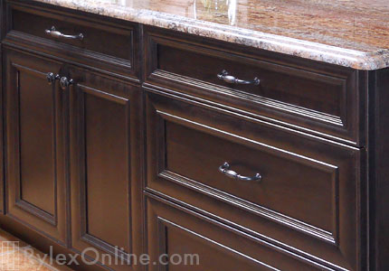 Kitchen Island Cabinet with Drawers