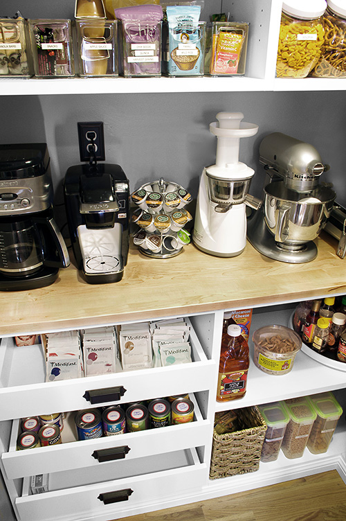 Natural Maple Butcher Block Pantry