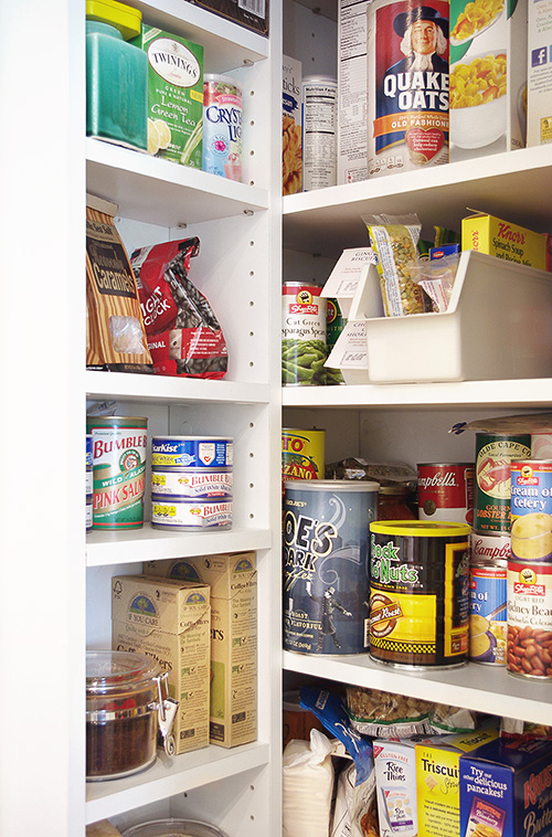 Pantry Closet Adjustable Shelving