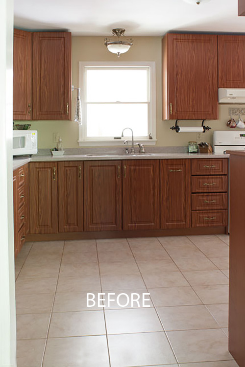 Before Complete Kitchen Remodel