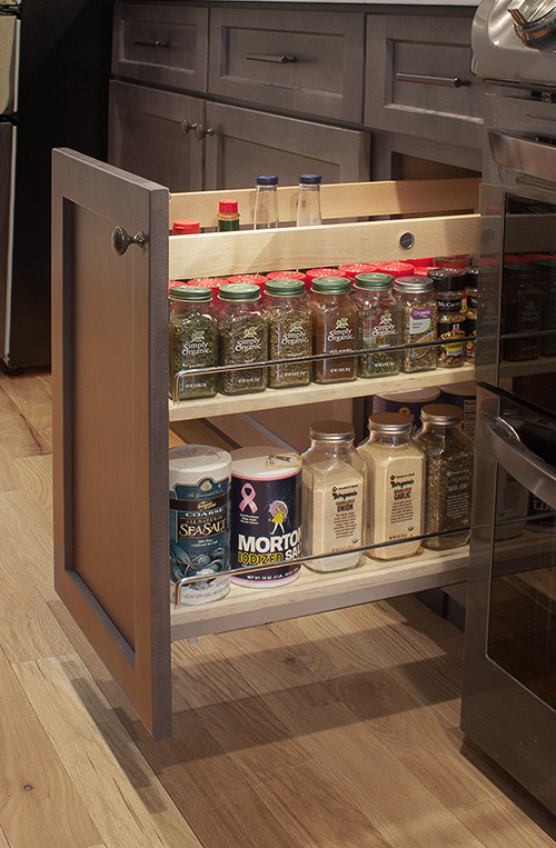 Kitchen Pull-Out Cabinet for Spices