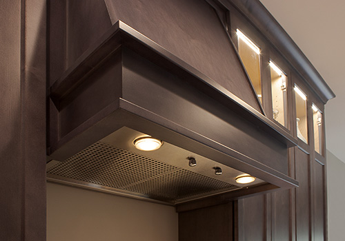 Custom Range Hood Stanisci P-Series with Professional Mesh Liner