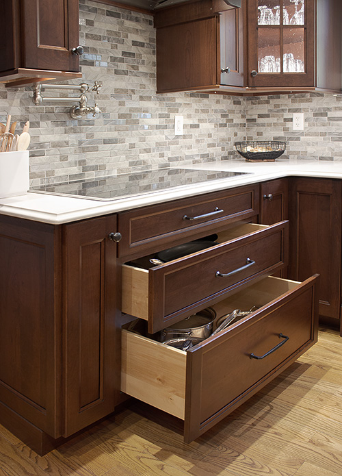 Under Stove Cabinet Storage Drawers