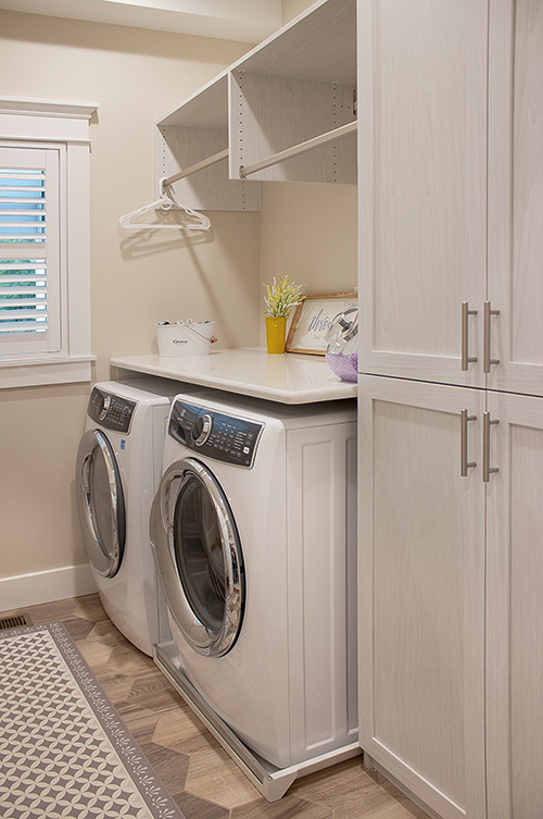 Highly Functional Laundry Room Cabinets