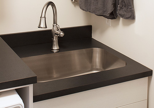 Laundry Room with Full Counters and Sink