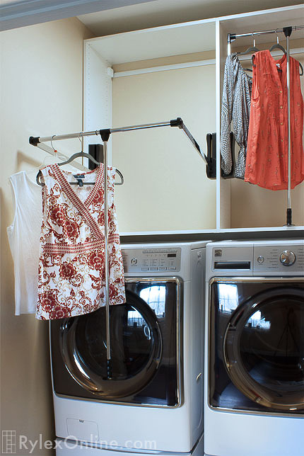 Laundry Room High Ceilings Telescoping Rod Salisbury Mills Ny