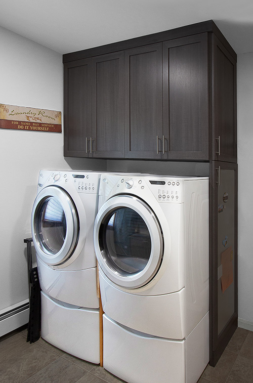 Laundry Room Overhead Cabinets