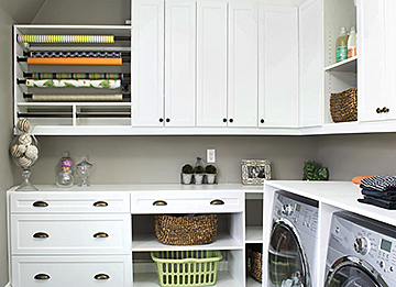 Laundry Closets and Cabinets