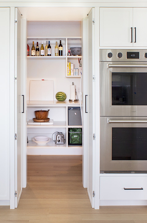 Pantry Storage for Kitchen Appliances