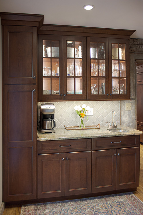 Kitchen Preparation Space With Sink