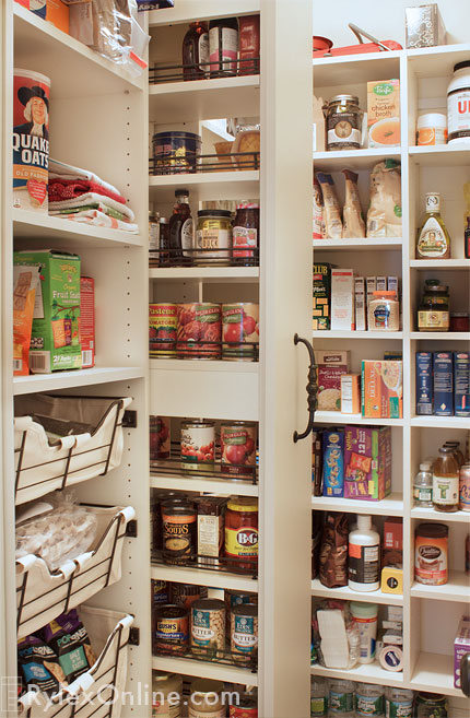 Walk-In Kitchen Pantry | Pull-Out Shelves | Warwick, NY