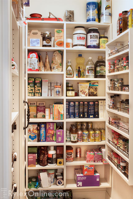Walk-In Kitchen Pantry | Pull-Out Shelves | Warwick, NY