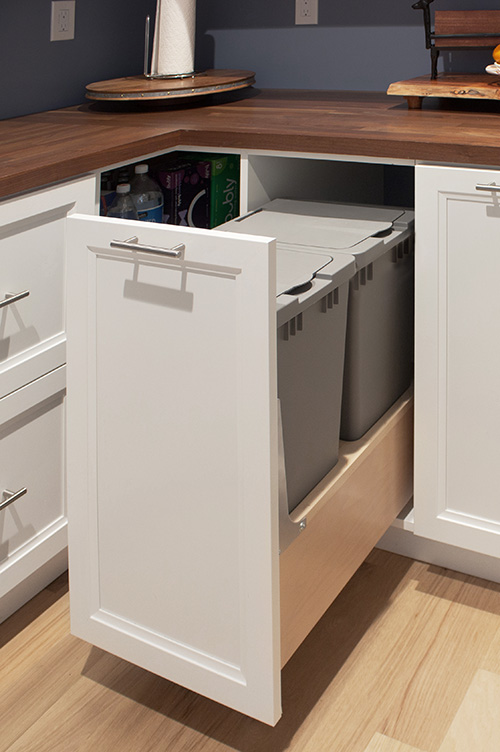 Pantry Recyle Pull-Out Cabinet