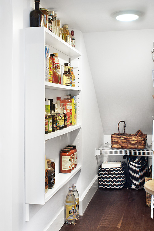 Under Stairs Closet Pantry