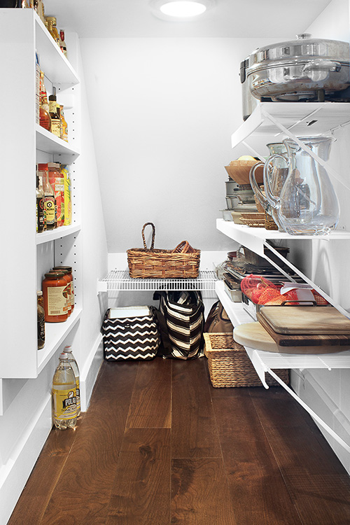 Hidden Under Stairs Storage