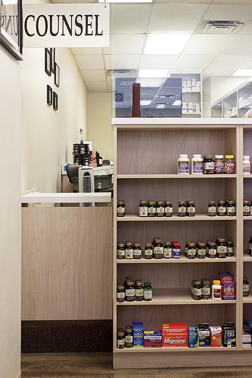 Retail Open Display Shelves