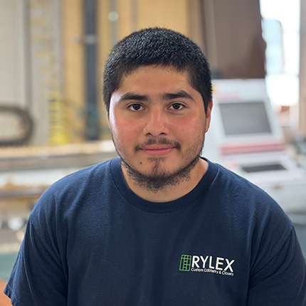 CNC Operator Eric Bautista at Rylex