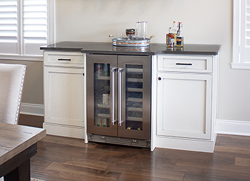 White Home Bar